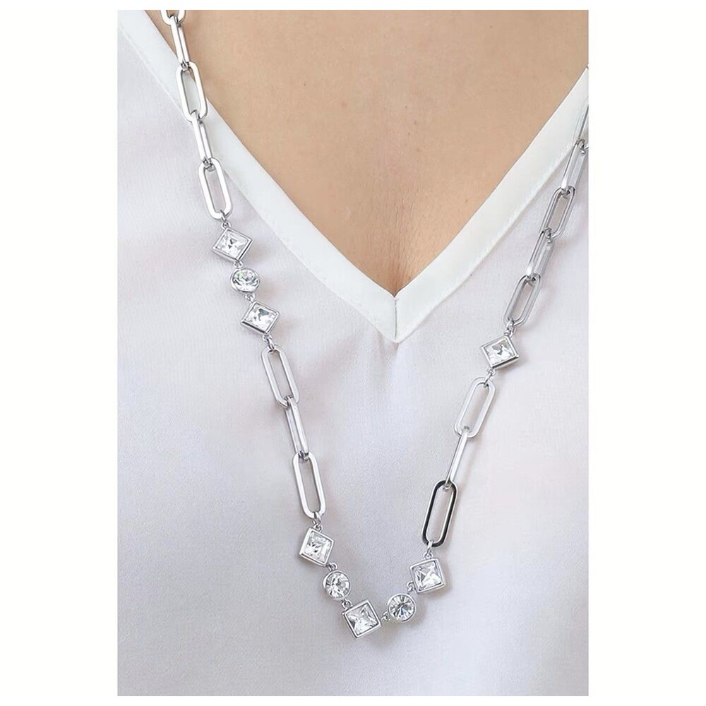 Brosway Emphasis Collection Women’s Stainless Steel Chain Necklace – Model BEH03